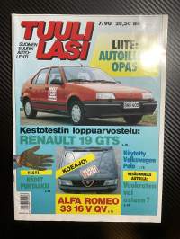 Tuulilasi 1990 nr 7, Kestotestin Loppuarvostelu Renault 19 GTS