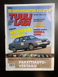Tuulilasi 1990 nr 12, Koeajo Hyundai Pony