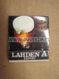 Lahden A / Schweppes -mainostikkuvihko / tulitikkuaski