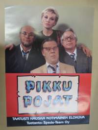 Pikkupojat -elokuvajuliste, Spede Pasanen, Simo Salminen, Vesa-Matti Loiri, Hannele Lauri