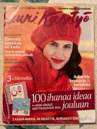 Suuri Käsityö 2012 nr 11-12, taiteilijatakki, 2 kaava-arkkia