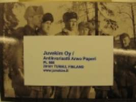 Ruotsalaisten lentolaivue F-19 talvisodassa -valokuva