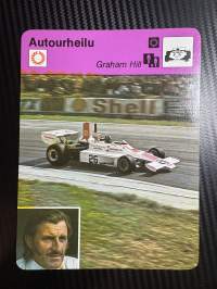 Autourheilu keräilykortti Graham Hill