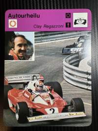 Autourheilu keräilykortti Clay Regazzoni