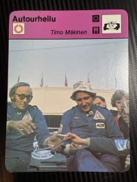 Autourheilu keräilykortti Timo Mäkinen