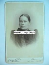 Georg Nyblin Turku/Åbo -visiittikorttivalokuva