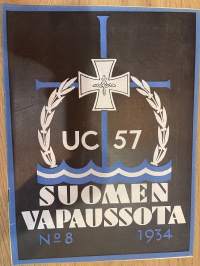 Suomen vapaussota 1934 nr 8 - Salainen asekokous Sassnitzin pyökkimetsässä, ym.