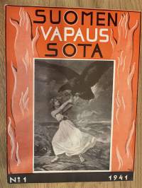 Suomen vapaussota 1941 nr 1 - Vapaussotamme ja Pitkäpallopeli, Vihollisen pommituskone löytyi pilvestä, ym.