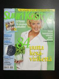 Suuri Käsityö 2006 nr 6-7, 84 uutta kesävirikettä, 2 kaava-arkkia