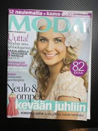 Moda 2008 nr 2, Neulo & ompele kevään juhliin, sisältää kaava-arkin