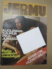 Jermu 1976 nr 6 -aikuisviihdelehti / adult graphics magazine, Kuolemankauhua pikajunassa, Mafiapäällikön muistelmat, Hävittäjälentäjä Oiva