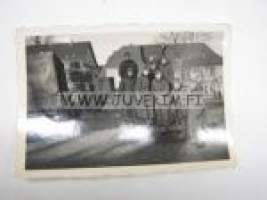 Automiehet -saksalainen sotilasvalokuva (nr 11674)