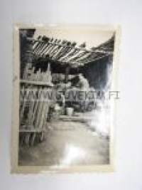 Soppatykkiverstas -saksalainen sotilasvalokuva