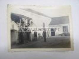 Lomatalo -saksalainen sotilasvalokuva