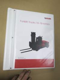 Kalmar Forklift Trucks 10-18 tonnes DCG 100-180, DCG 70-35E3/E4 Maintenance Manual -huolto-ohjekirja, tehtaan alkuperäinen