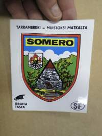 Somero -tarra, 1970-luvun matkamuistotarra