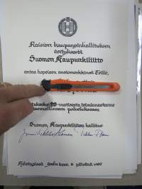 Suomen Kaupunkiliitto, hopeinen ansiomerkki -myöntökirja