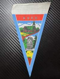 Kuru -matkailuviiri, pikkukoko / souvenier pennant