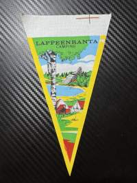 Lappeenranta Camping -matkailuviiri, pikkukoko / souvenier pennant