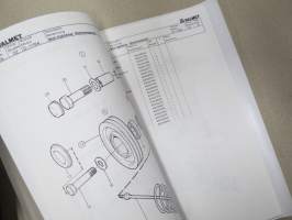 Valmet D-178A Engine / Motor /Moottori -parts list / varaosaluettelo