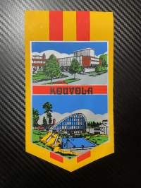 Kouvola -pöytäviiri, table flag