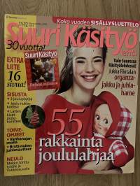 Suuri Käsityö 2004 nr 11-12 - 2 kaava-arkkia