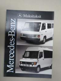 Mercedes-Benz Maxitaksit -myyntiesite / brochure