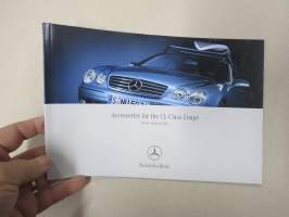Mercedes-Benz - Accessories for the CL-Class Coupé (09/02) -myyntiesite, lisävarusteet