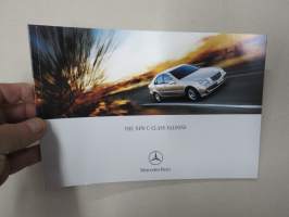 Mercedes-Benz The new C-Clas Saloons (04/00) -myyntiesite