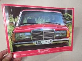 Mercedes-Benz 1983 -myyntiesite, ruotsinkielinen, Philipsons