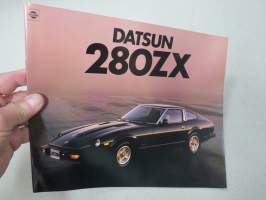 Datsun 280ZX (81/01) 1981 sales brochure -myyntiesite,englanninkielinen