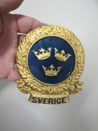 Sverige -auton keulamerkki / car tour badge