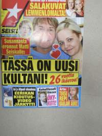 Seiska 2013 nr 10, Matti Nykänen uusi rakkaus 26 vuotta ikäeroa, Apulannan Sipe & Suunnistaja-Minna, Eerikan kidutusvideo, Tuksu repi kaulani auki, ym.