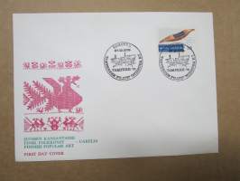 Suomen Kansantaide Tampere 1979 FDC -kirje / ensipäivänkuori