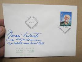 Ilmari Kianto FDC -kirje / ensipäivänkuori