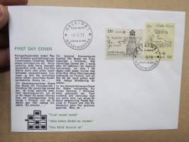 Tuuli suosii meitä 1979 FDC -kirje / ensipäivänkuori