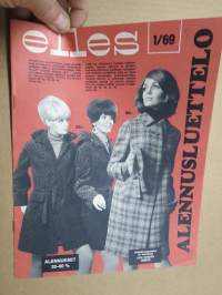 Elles 1969 nr 1 postimyyntiluettelo / mail order catalog