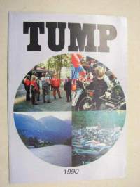 TUMP 1990 Turun Moottoripyöräilijät ry -vuosijulkaisu