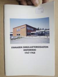 Finnairin simulaattoriosaston historiikki 1947-1968