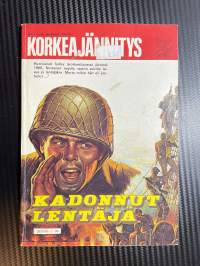 Korkeajännitys 1981 nr 9 Kadonnut lentäjä