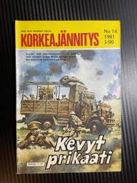Korkeajännitys 1981 nr 14 Kevyt prikaati