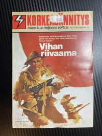 Korkeajännitys 1982 nr 17 Vihan riivaama