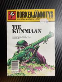 Korkeajännitys 1989 nr 18 Tie kunniaan
