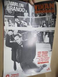 Vihan riivaama / Revansch, pääosissa Marlon Brando, Karl Malden, Katy Jurado -elokuvajuliste / movie poster