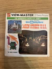 View-Master - Reel 1 A9471, Reel 2 A9472 & Reel 3 A9473 Main Street U.S.A. -Kuvakiekko