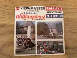 View-Master - Reel 1 A8131, Reel 2 A8132 & Reel 3 A8133 Colonial Williamsburg -Kuvakiekko