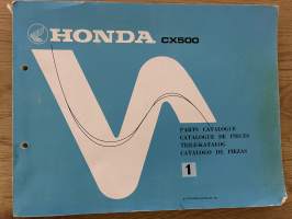 Honda CX500 1977 -käyttöohjekirja