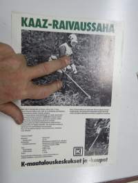 Kaatz-raivaussaha -myyntiesite