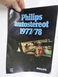 Philips autostereot 1977-78 -myyntiesite