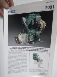 Volvo Penta 2001 1-sylinterinen, 4-tahtinen suoraruiskutteinen meridiesel -myyntiesite